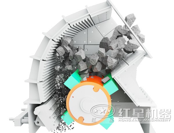 錘破機破碎作業(yè)展示